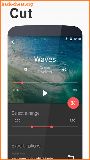 Timbre: Cut, Join, Convert Mp3 Audio & Mp4 Video screenshot