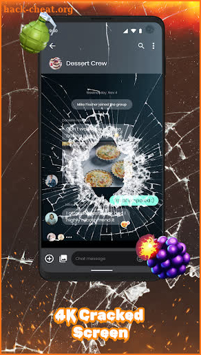 Time Bomb Broken Screen Effect screenshot