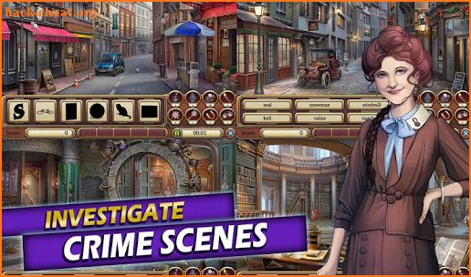 Time Crimes Case: Free Hidden Object Mystery Game screenshot