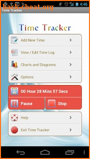 Time Tracker screenshot