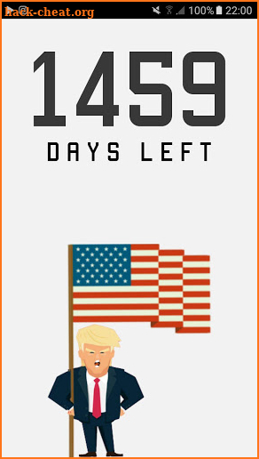 TIME UNTIL TRUMP LEAVES OFFICE screenshot