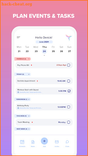 TimeB - Planner, To-do, Notes screenshot