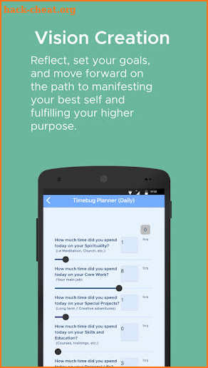 Timebug: Motivation & Goal Setting screenshot