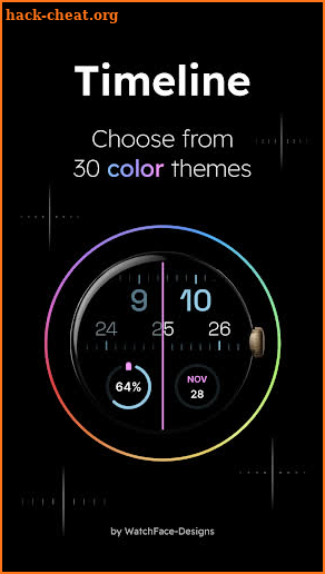 Timeline - Minimal Watch Face screenshot