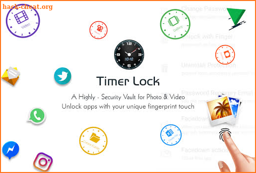 Timer Lock - The Vault : Hide Pictures & App Hider screenshot