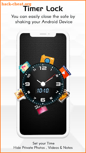 Timer Lock - The Vault : Hide Pictures & App Hider screenshot