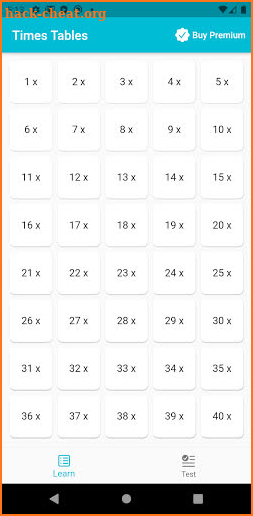 Times Tables: Learn & Test screenshot