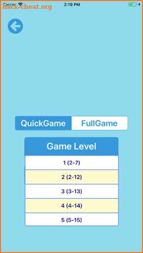 Times Tables Shuffle screenshot