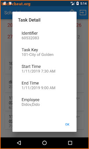 TimeSuite screenshot