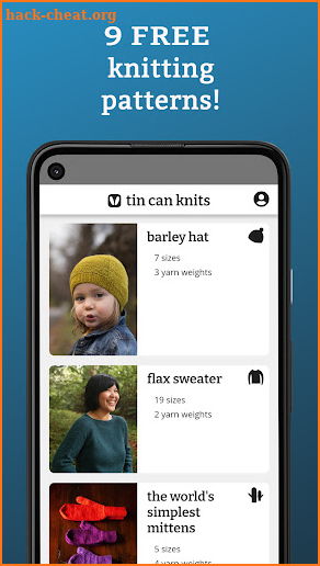 Tin Can Knits screenshot