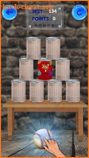 Tin Knockdown - Smash and Hit Cans screenshot