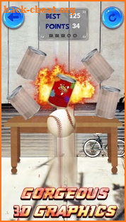 Tin Knockdown - Smash and Hit Cans screenshot