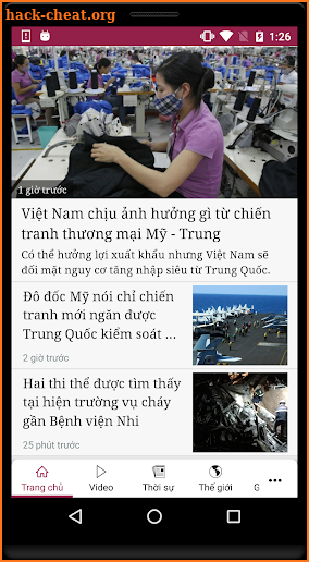 Tin Nhanh 24H - Báo Việt Nhiều Người Đọc screenshot