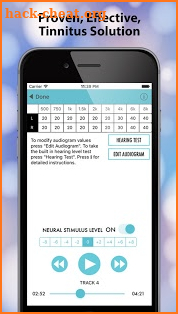 Tinnitus Alleviator screenshot