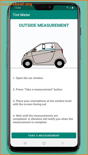 Tint meter - check car window tinting, vlt screenshot