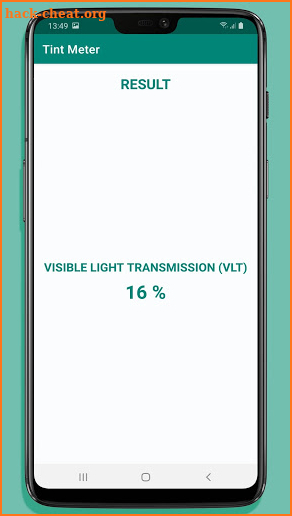 Tint meter - check car window tinting, vlt screenshot