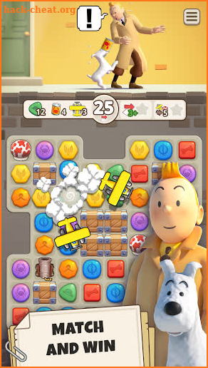 Tintin Match screenshot