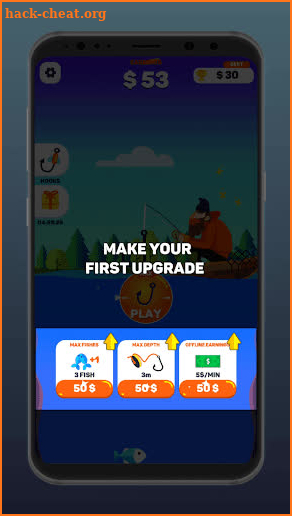 Tiny Fishing Game screenshot