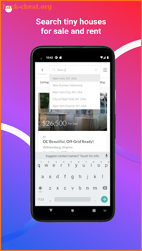 Tiny House Listings screenshot