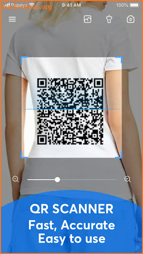 Tiny QR & Barcode Scanner - Lite, Safe, Easy. screenshot