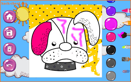 Tiny Touches : Animals - Baby Coloring Book screenshot