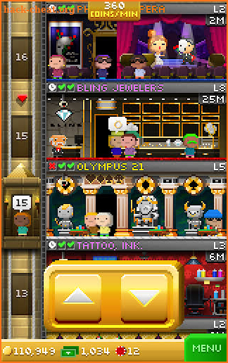 Tiny Tower Vegas screenshot