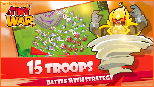 TinyWar.io - Real Time Strategy IO Game screenshot