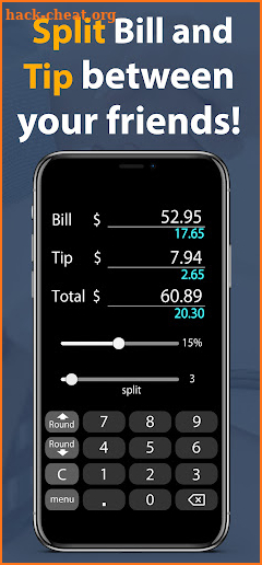 Tip Calculator 2.0 screenshot