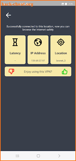 TIP VPN screenshot