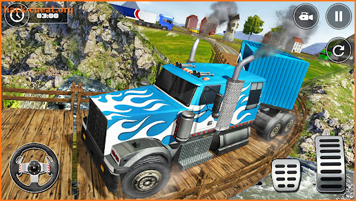 Tipper Truck Transport Driving screenshot