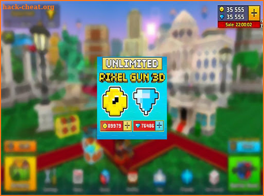 Tips & tricks For Pixel Gun 3d Diamonds Gems 2019 screenshot