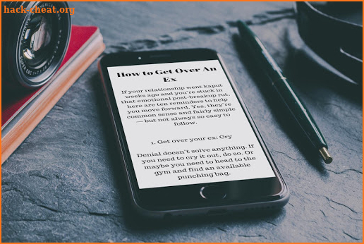 Tips For Getting Over Your Ex screenshot