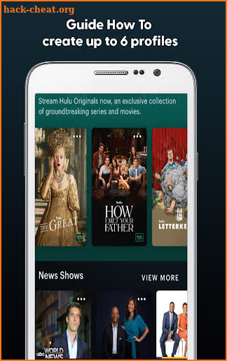 Tips For Hulu TV-Shows, Movies screenshot