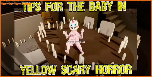 Tips For The Baby In Yellow Scary horror screenshot