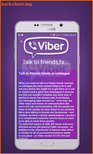 Tips for Vibeer Calls and Messages screenshot