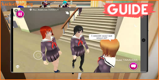 Tips for Yandere School Simulator Mobile screenshot