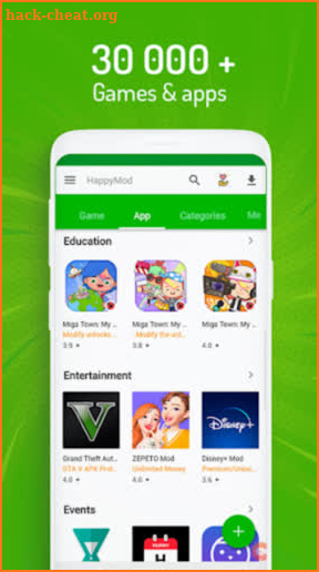 Tips: Happy Mod apps & Games screenshot