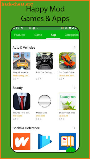 Tips: Happy Mod Games - Apps screenshot
