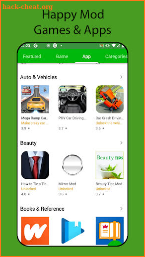 Tips: Happy Mod Games - Apps screenshot