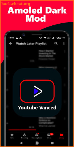 Tips No Ads For Youtube Vanced ads screenshot