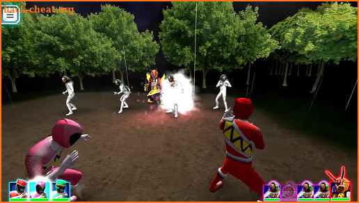 Tips of Power Dino Rangers : Game screenshot