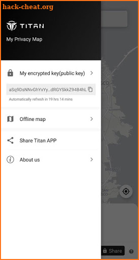 Titan - Privacy Map screenshot
