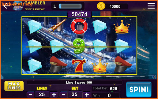 Titanic Mystery Slot - Casino Treasure screenshot