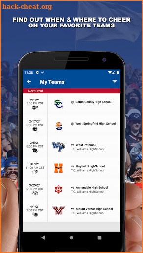 Titans Athletics screenshot