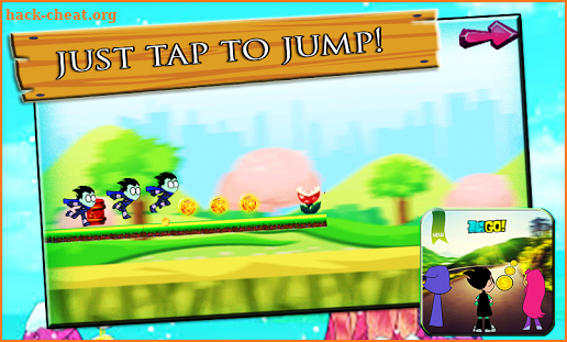 titans go Castle teen free game screenshot