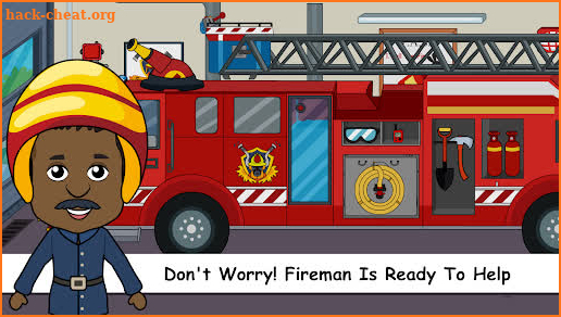 Tizi Town Kids Firetruck Games screenshot