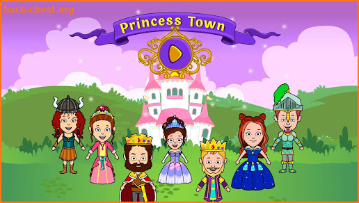 Tizi World Princess Town Games screenshot