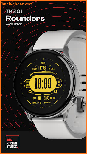 TKS 01 Rounders Watch Face screenshot