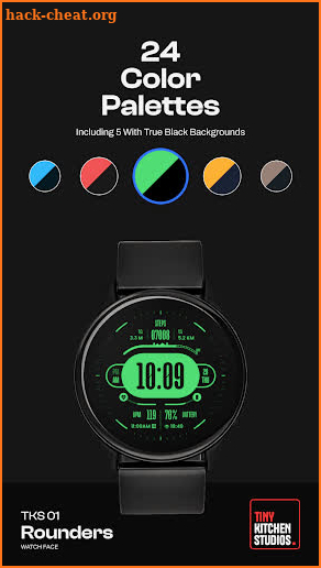 TKS 01 Rounders Watch Face screenshot