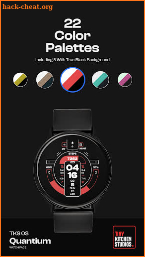 TKS 03 Quantium Watch Face screenshot